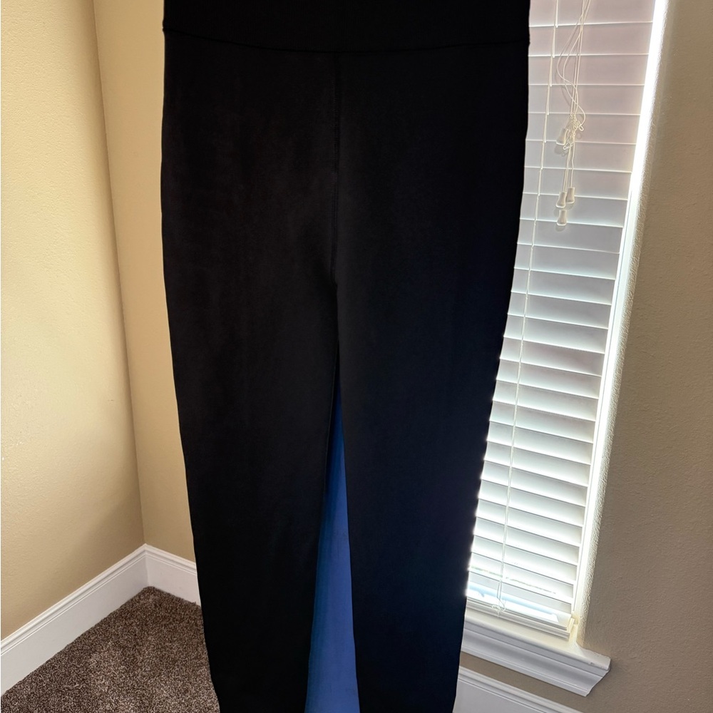 Free Country Black Women's Fur Lined Leggings